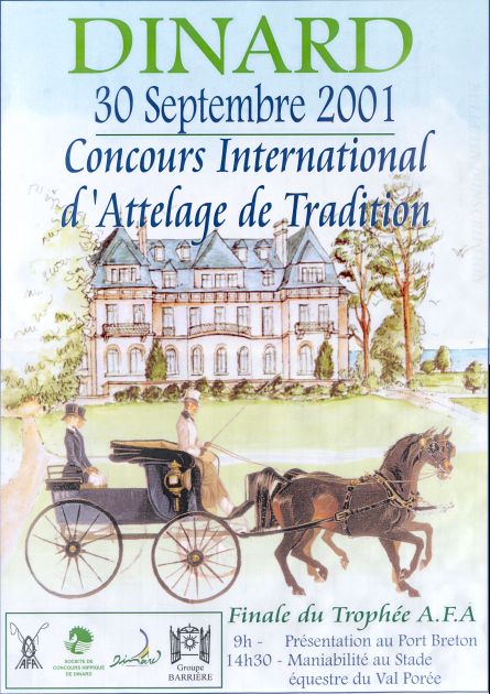 Affiche du concours 2001